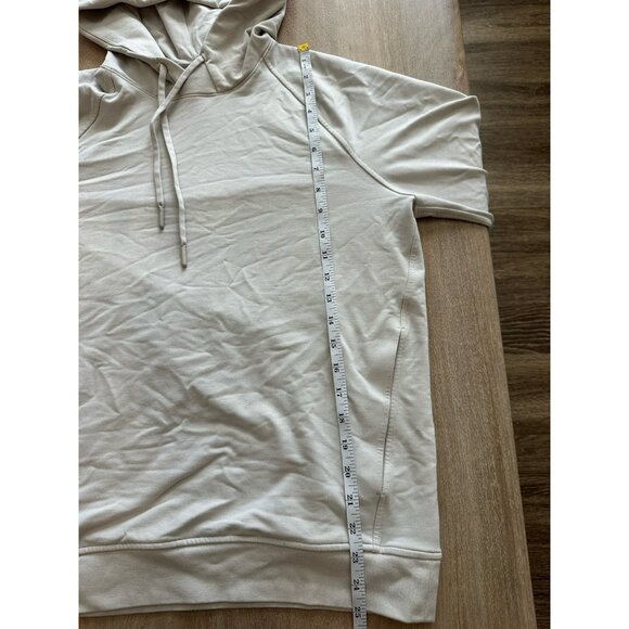 Lululemon Men's City Sweat Pullover Hoodie in Bone Size Medium - Picture 4 of 7